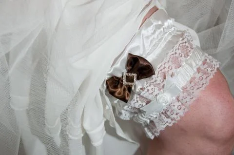 Bride's Garter Stock Photos