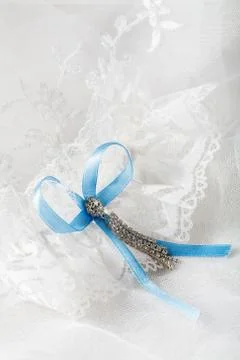 Bride's garter Stock Photos