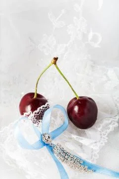 Bride's garter Stock Photos