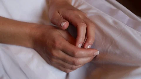 Bride's hand Stock Footage 101745894