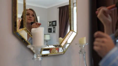 Bride's preparations Stock Footage 278406509