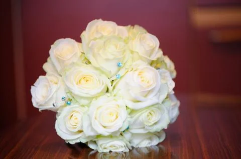 Brides roses Stock Photos