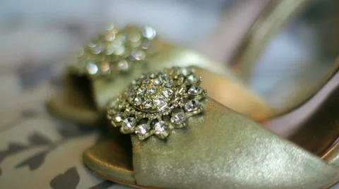 Brides Wedding Shoes Stock-Footage 45937238