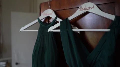 Bridesmaid Dresses 1 Stock Footage 170994004