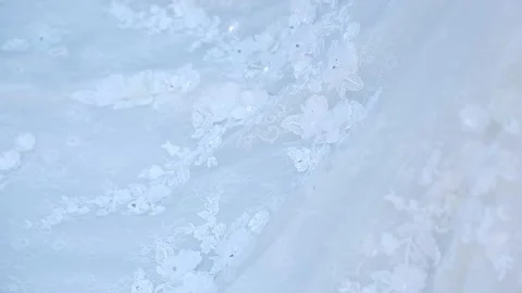 Bridesmaid dresses background texture white beautiful Stock Footage 150511793