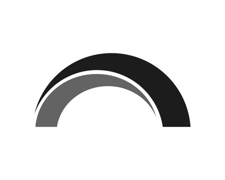 Bridge 2 logo icon template Stock Illustration