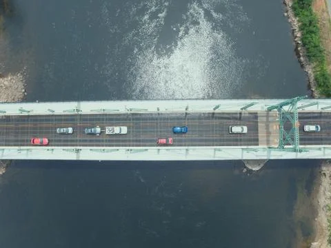 Bridge from Above Foto stock