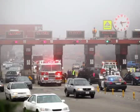Bridge Accident 02 PAL Stock Footage 8921160