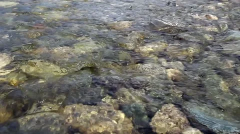 Bridge across mountain river 스톡 동영상 49044464