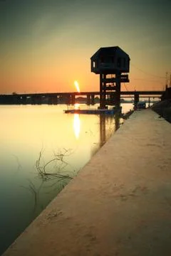Bridge across Stock Photos