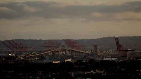 Bridge and Clouds 動画素材 3511255