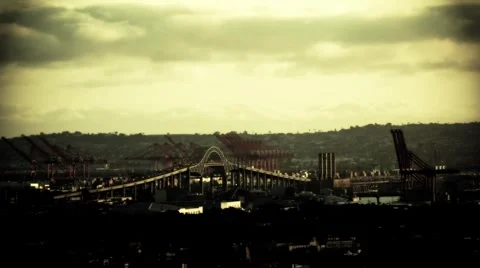 Bridge and Clouds 動画素材 3517730