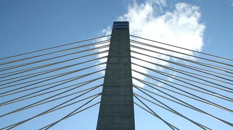 Bridge and clouds Stock Footage 28562647