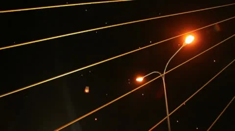 Bridge and Lanterns 스톡 동영상 8980704