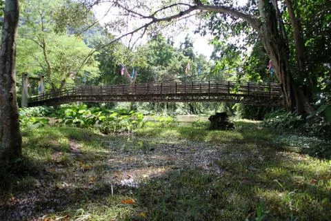 Bridge and water Stock Photos