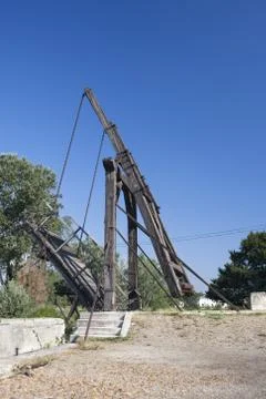 Bridge in arles Stock Photos