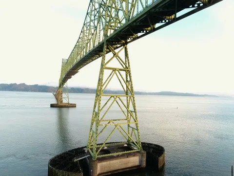 Bridge in Astoria, Oregon - 01 Stock Footage 80673836