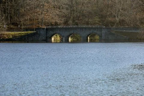 Bridge in the Background Stock Photos