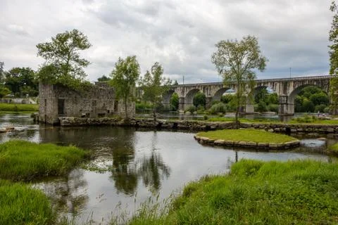 Bridge of Bico, Braga Stock Photos