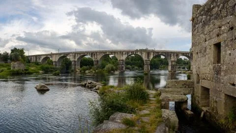Bridge of Bico, Braga Stock Photos