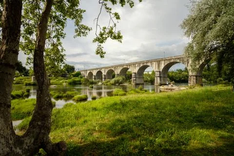 Bridge of Bico, Braga Foto stock