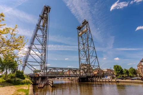 Bridge at Boskoop Stock Photos