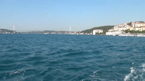 Bridge of Bosporus Stock Footage 46288552