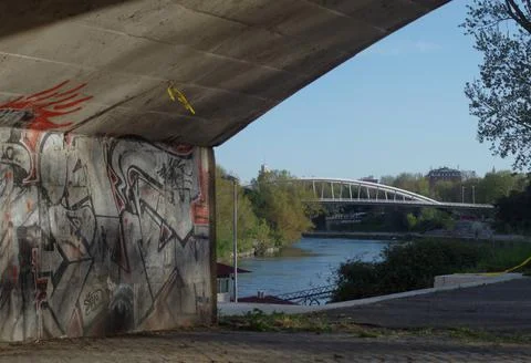 Bridge from bridge Stock Photos