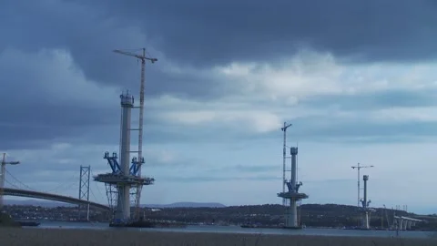 Bridge Building in Edinburgh (6) Stock Footage 150162623