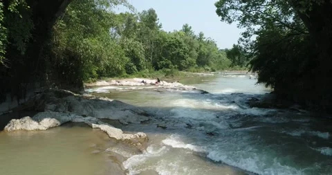 Bridge canal Stock Footage 170046558