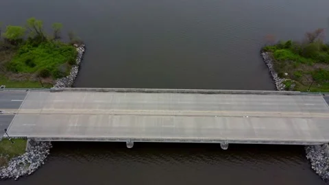 Bridge with car traffic Stock Footage 237945327