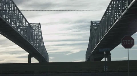 Bridge Centered and Static Stock Footage 68402934
