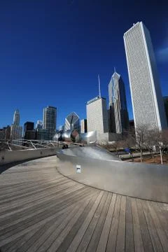 Bridge in chicago Stock Photos