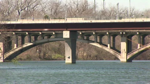 Bridge closeup Stock Footage