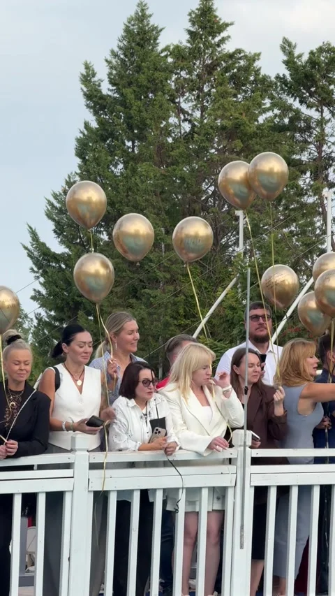 Bridge Collapses Under Weight of Balloon Dreams, Kemer, Turkiye - 06 Nov 2025 Stock Footage 321156976