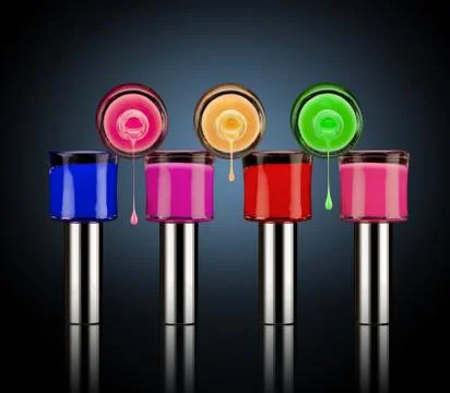Bridge of colors! Stock Photos