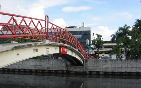 Bridge connecting one settlement with another settlement Photos