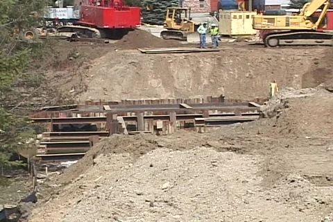 Bridge Construction 02 Stock Footage 112151