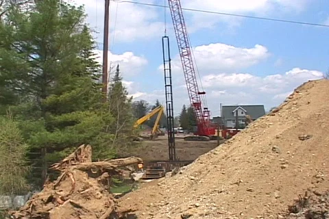 Bridge Construction 07 Stock Footage 115375