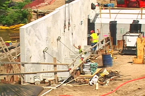 Bridge Construction 17 Stock-Footage 125035