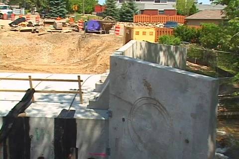 Bridge Construction 19 Stock Footage 125059