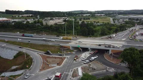 Bridge construction 2 Stock Footage 170090862