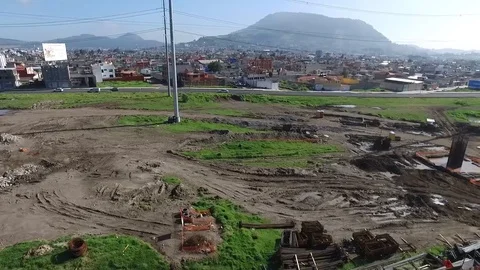 Bridge in construction Stock Footage 91592143