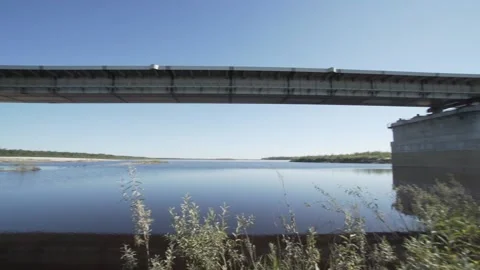 Bridge construction Stock Footage 170056743