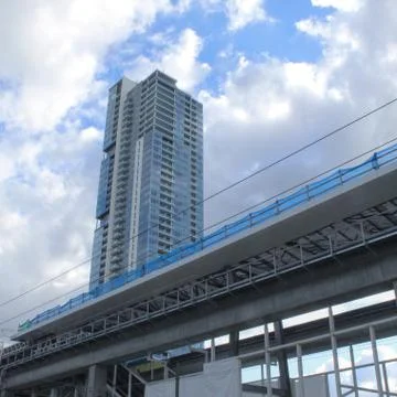 Bridge construction Stock Photos