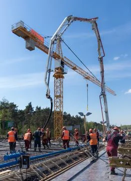 Bridge construction Stock Photos