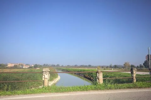 Bridge in the countryside Stock Photos