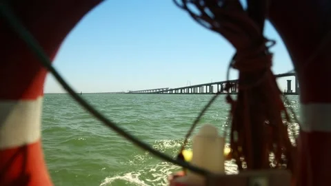 Bridge of Crimea. Stockbeeldmateriaal 97815918