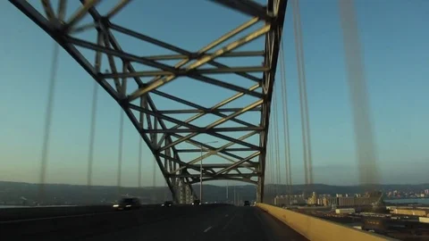 Bridge Crossing Stock Footage