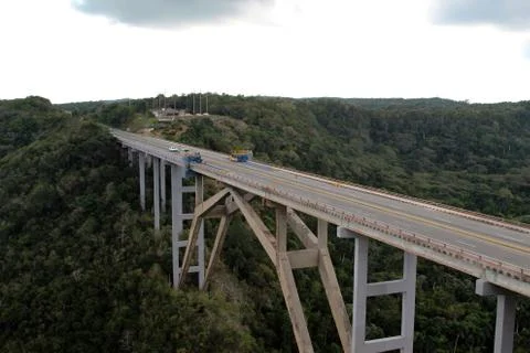 Bridge in Cuba Stock Photos